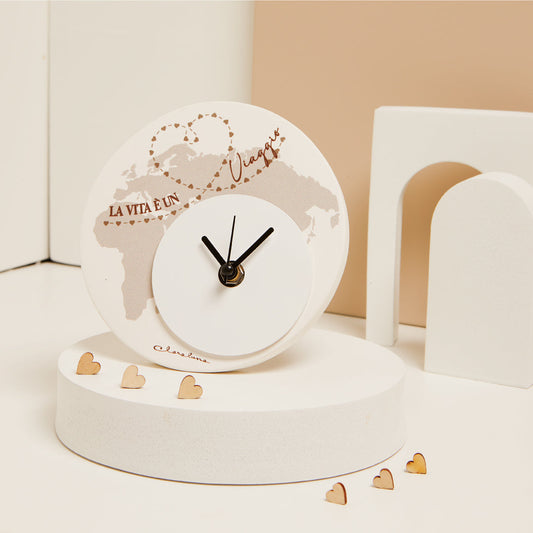 OROLOGIO DECORO VIAGGIO Ø 14X1 CM