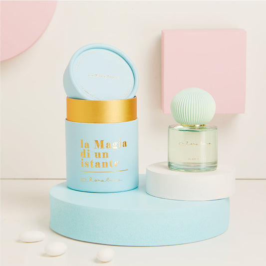 DIFFUSORE PICCOLO AZZURRO CON TAPPO IN GESSO
Ø 4.5X6 CM