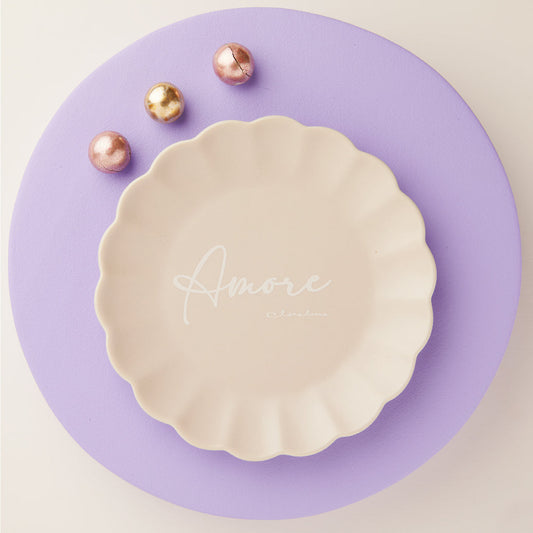PIATTINO AMORE - NO SAPONE 11.5X11.5X1.5 CM