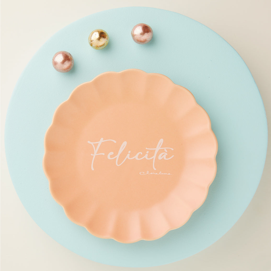 PIATTINO FELICITA’ - NO SAPONE 11.5X11.5X1.5 CM