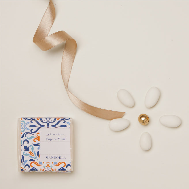 SAPONE MANDORLA - NO PIATTINO 6X6X1.5 CM