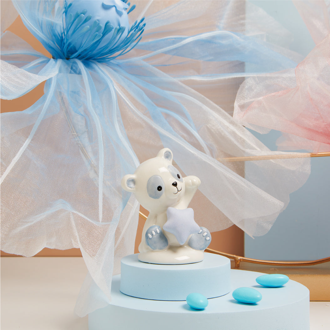PANDA AZZURRO 7X5X9.5 CM
