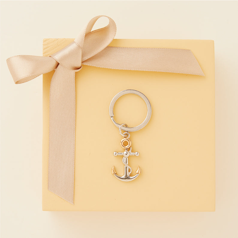 PORTACHIAVI ANCORA ANELLO 2.5 CM