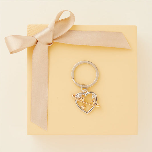 PORTACHIAVI CUORE ANELLO 2.5 CM