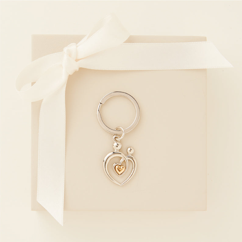 PORTACHIAVI ABBRACCIO ANELLO 2.5 CM