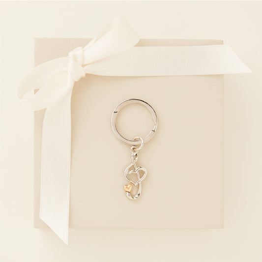 PORTACHIAVI CHIAVE DI VIOLINO
ANELLO 2.5 CM