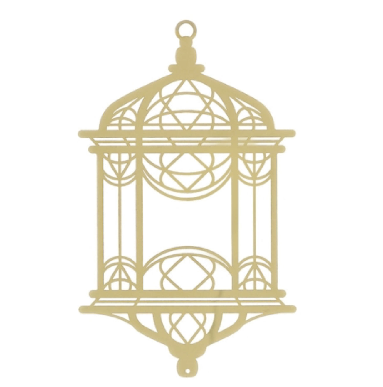 Decoro lanterna traforata