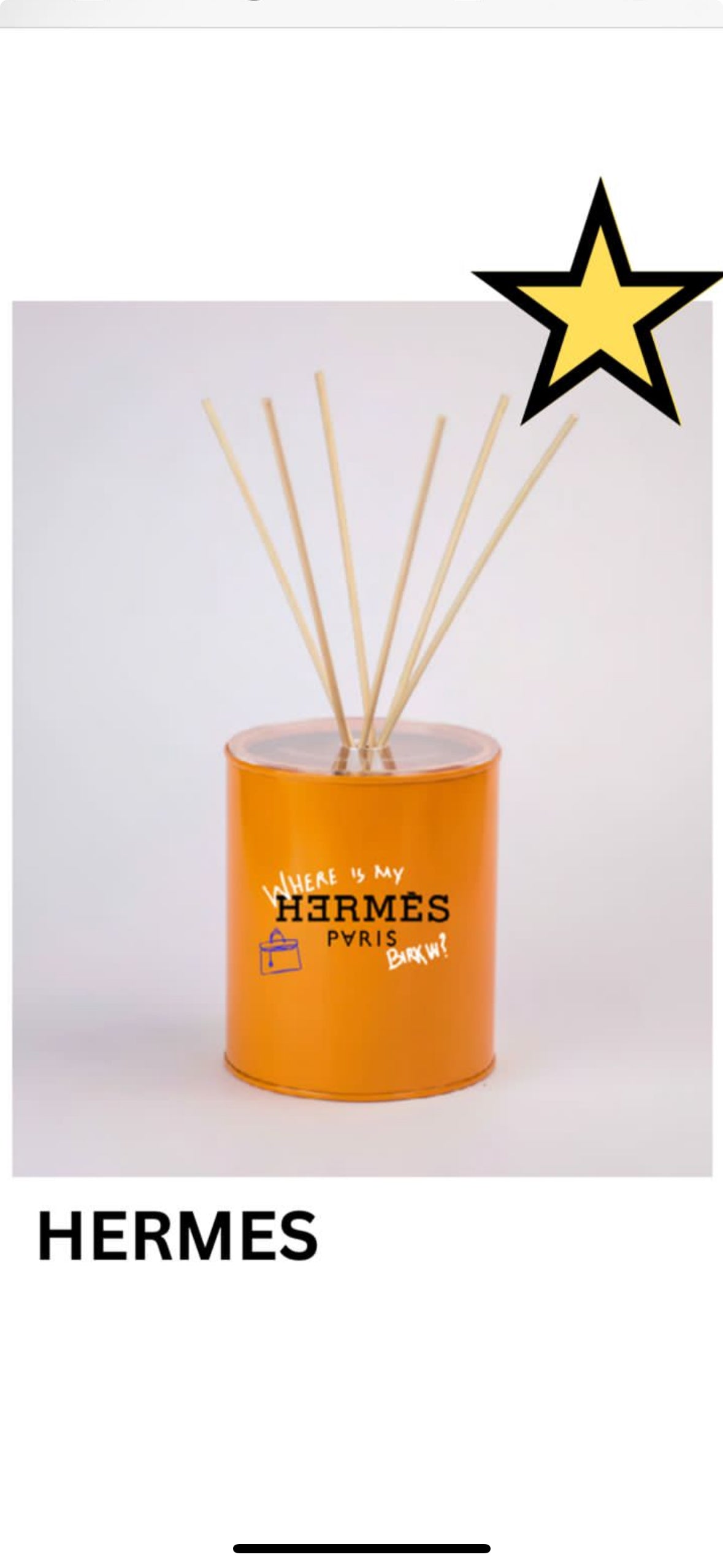 profumatore where is my Hermes Paris
