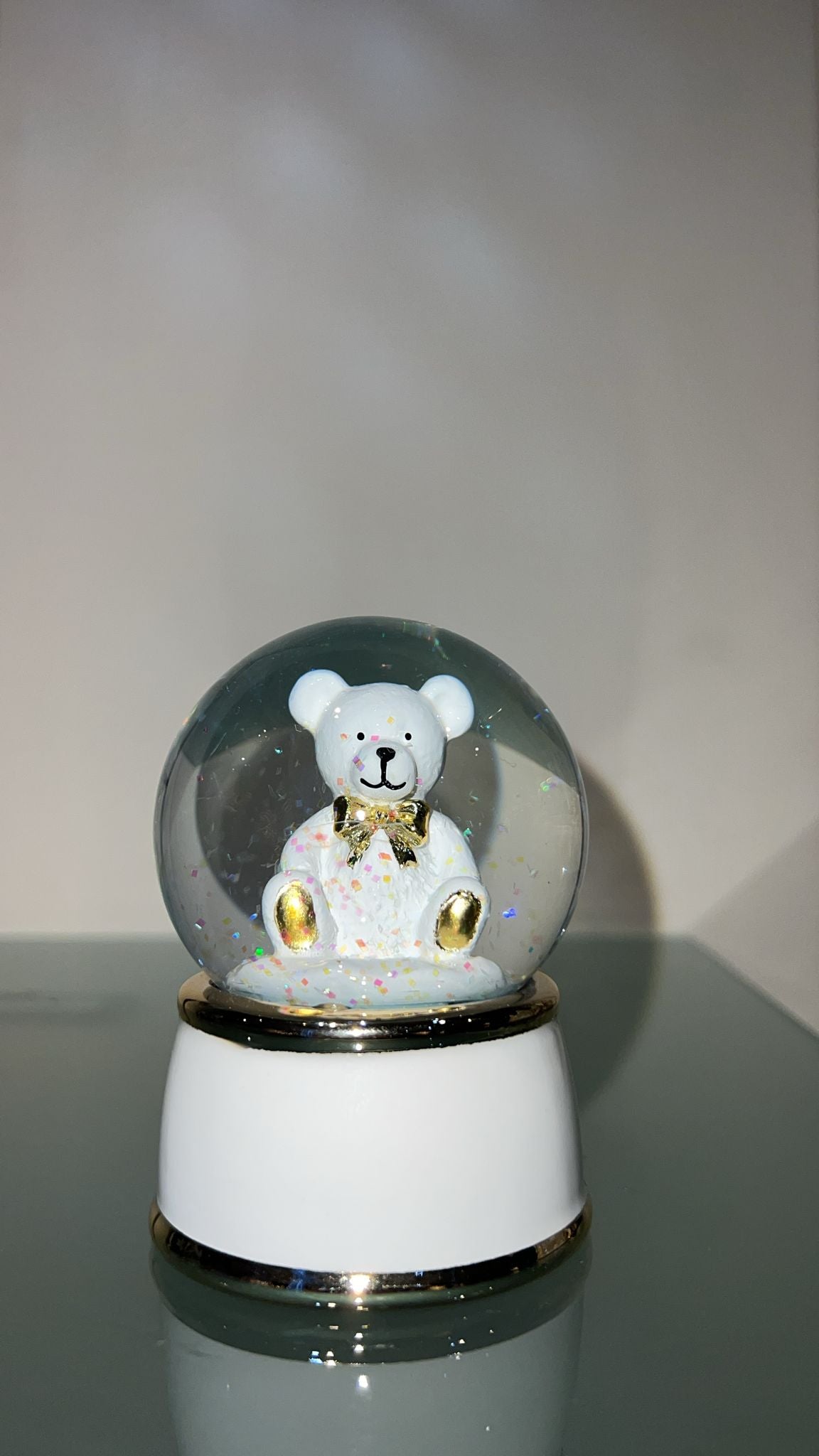 Palla acqua/neve orsetto