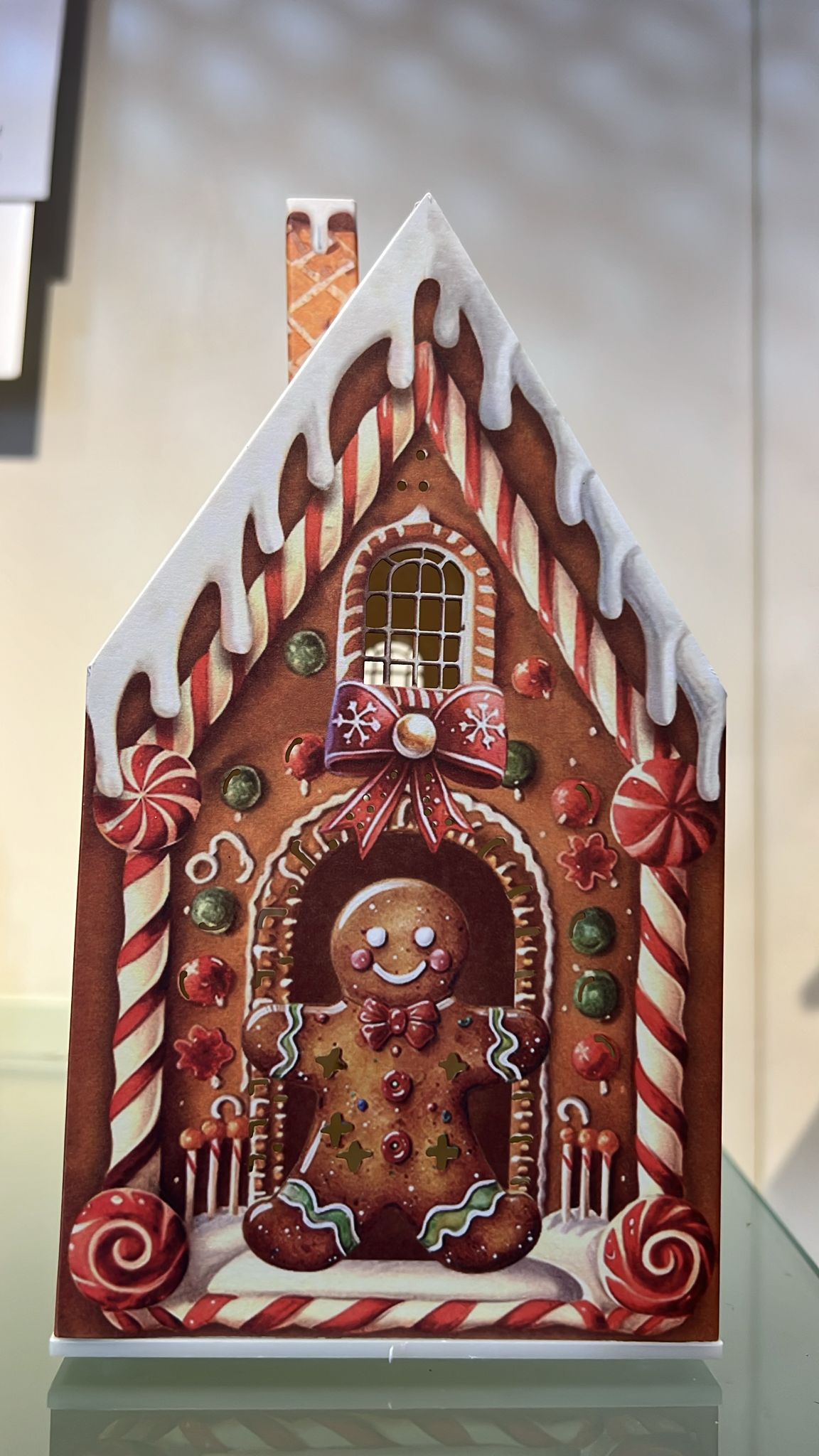 Lampada led in cartoncino (batterie non incluse)