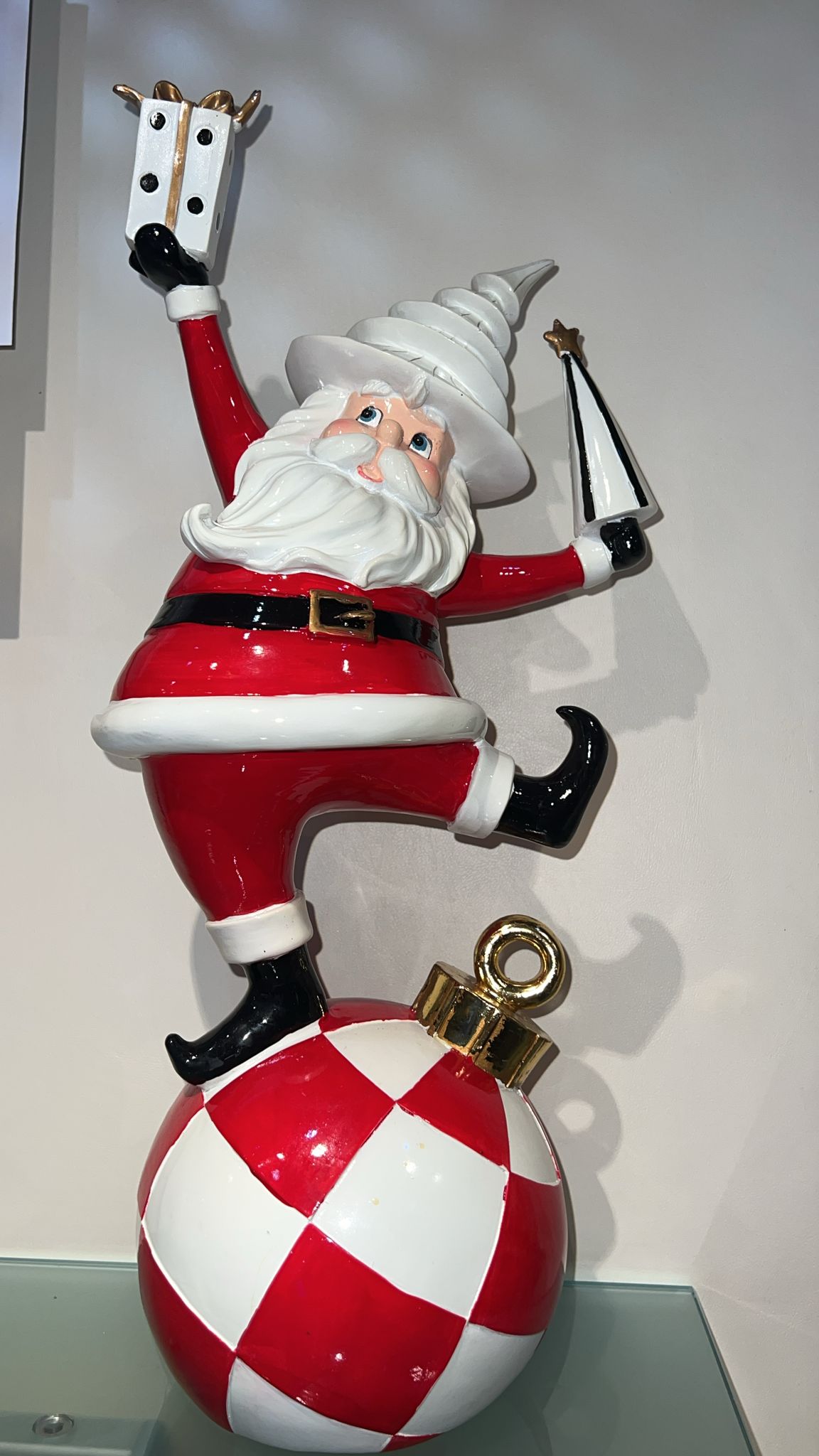 Babbo natale in resina