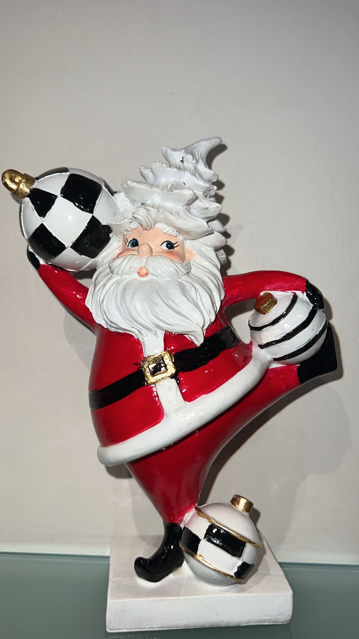 Babbo Natale in resina