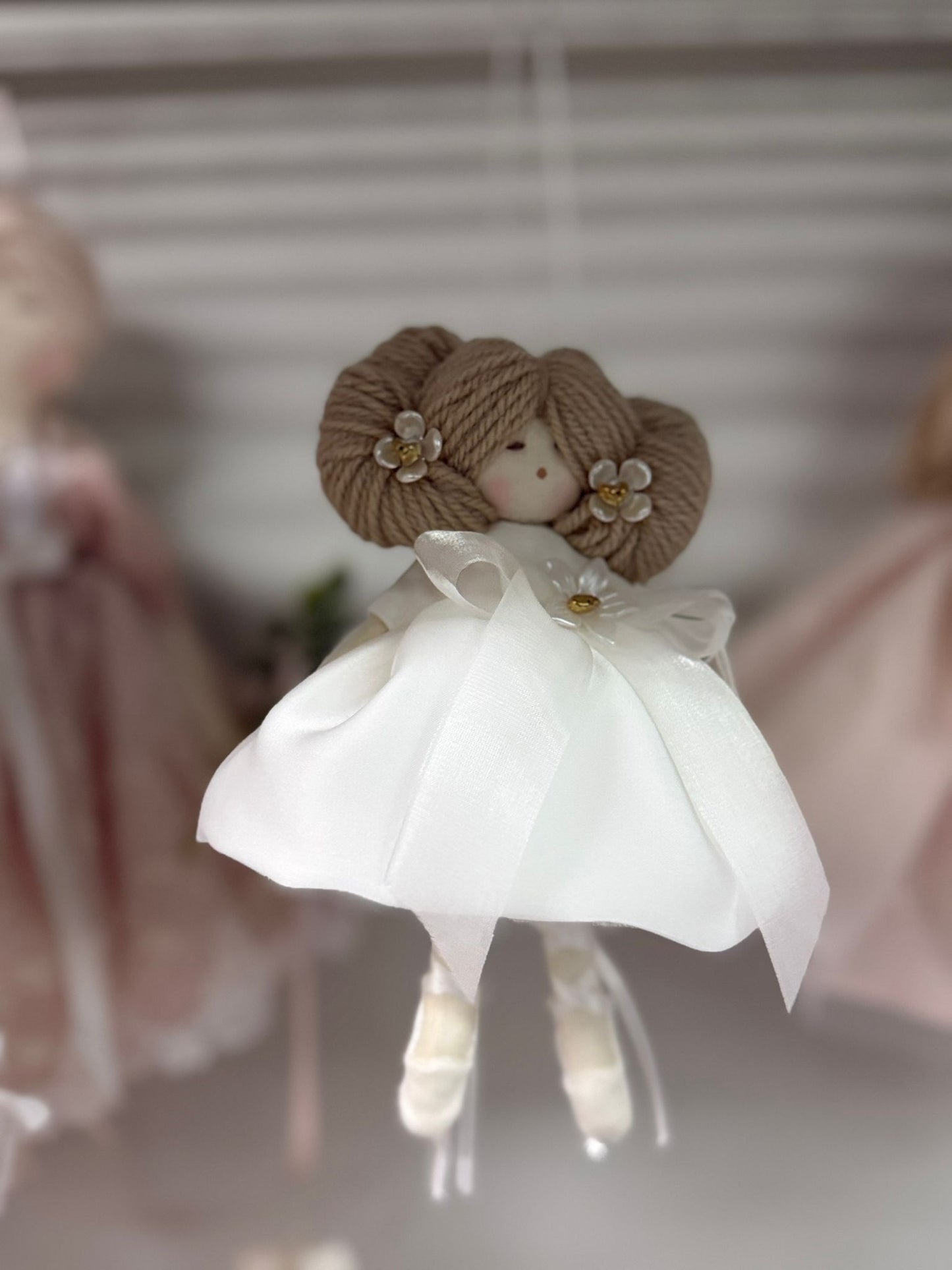 Bambola di stoffa in chiffon