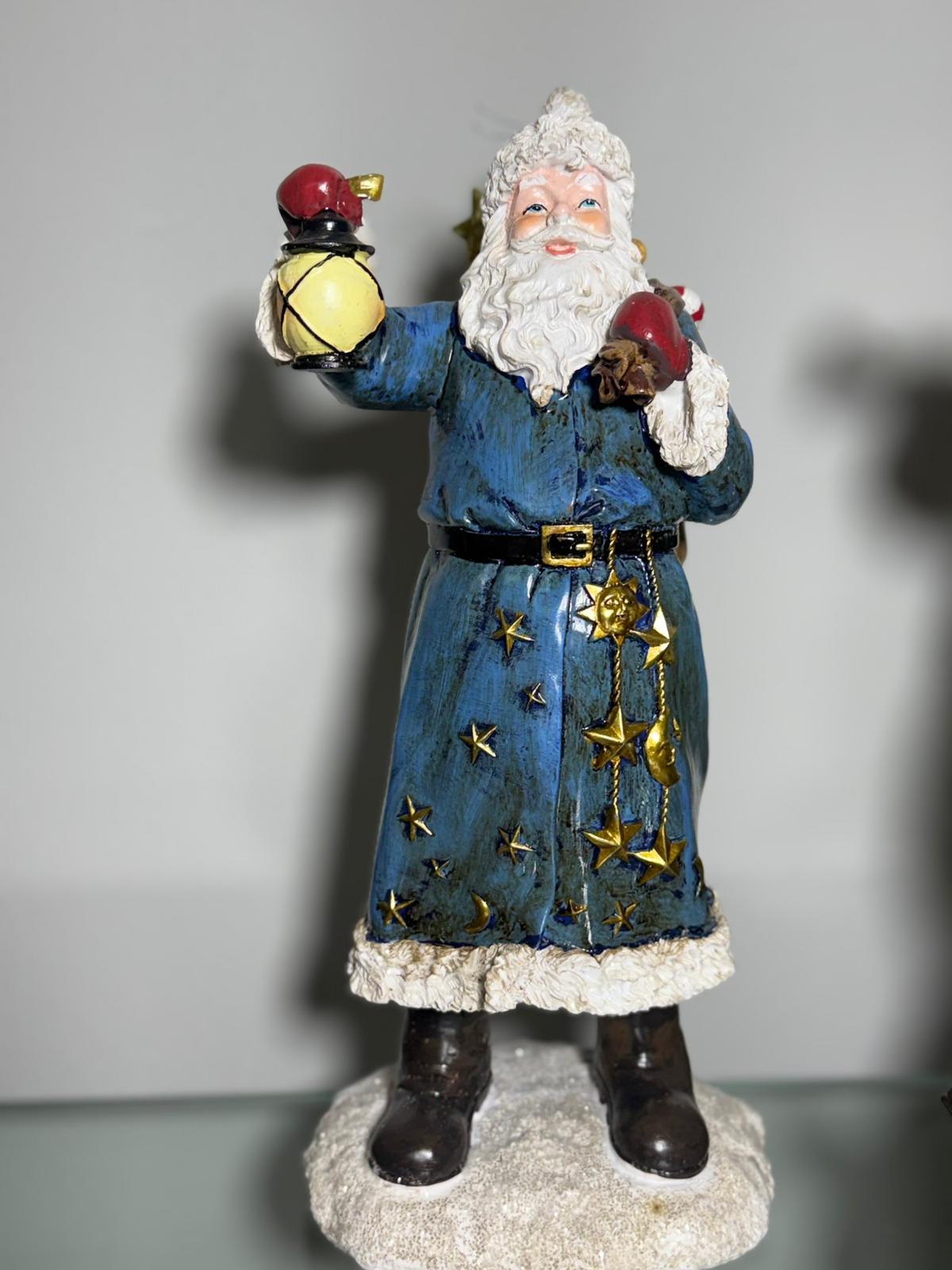 Babbo Natale blu