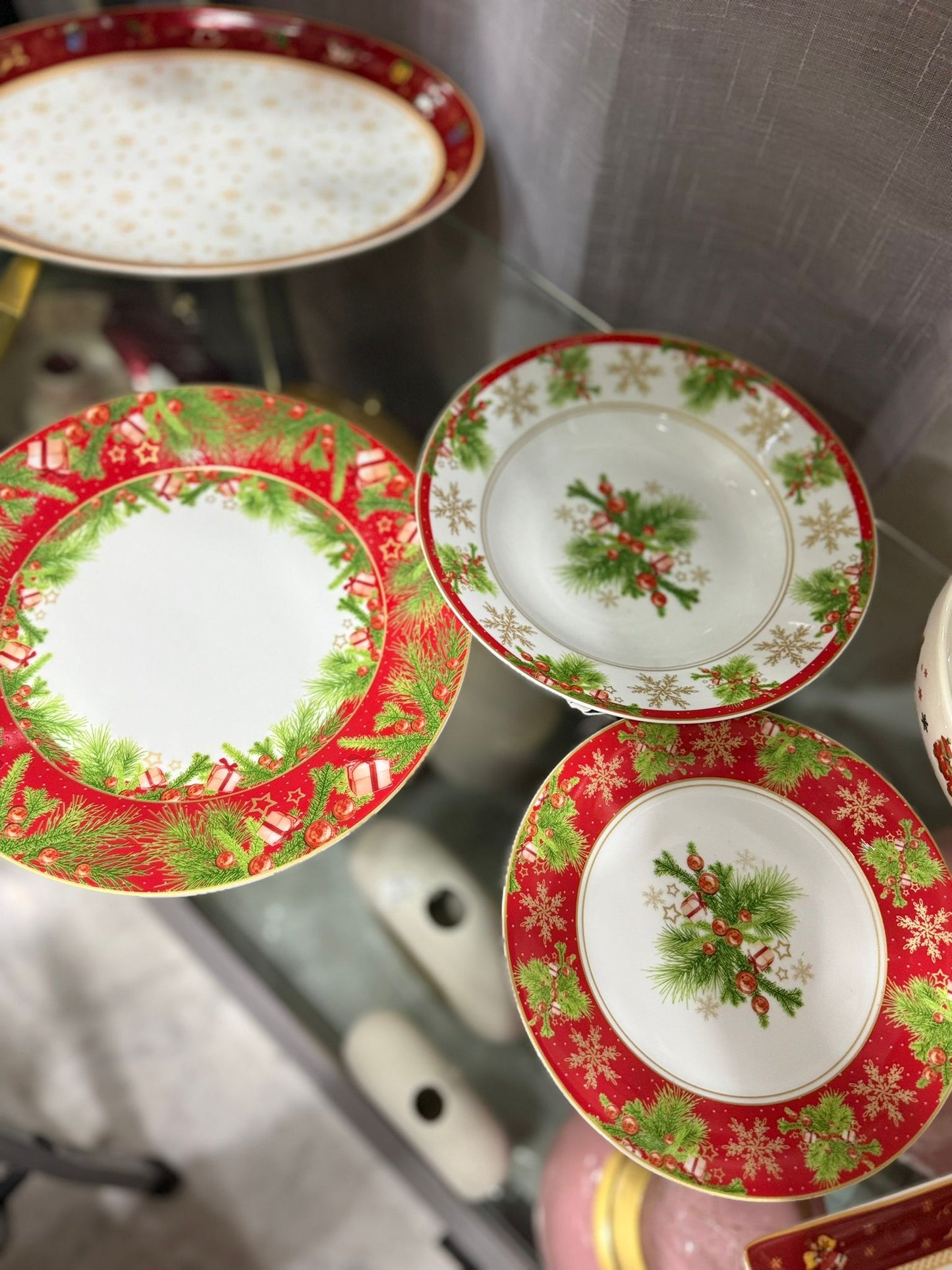 Servizio piatti da 6 in porcellana