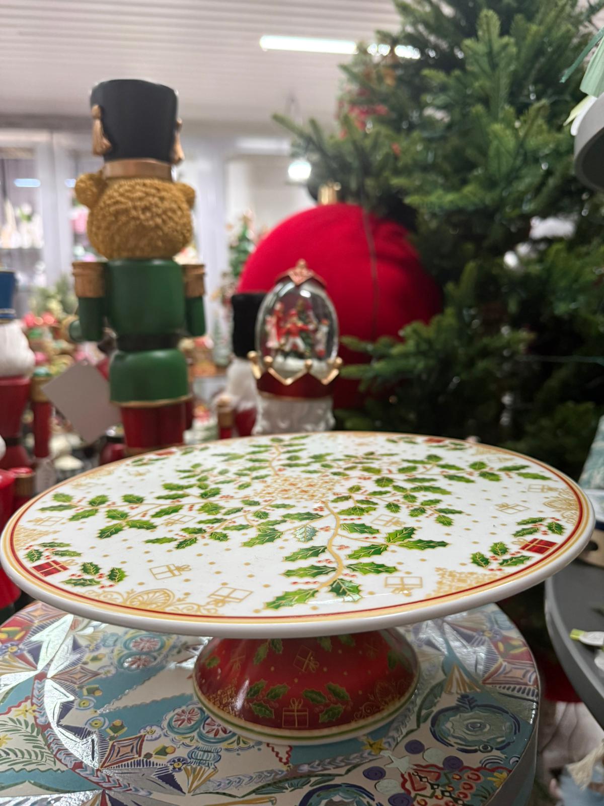 Piatto torta in porcellana