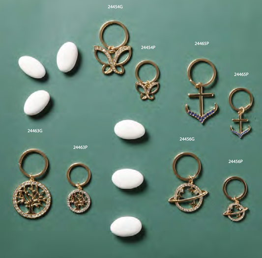 porta chiavi oro claraluna