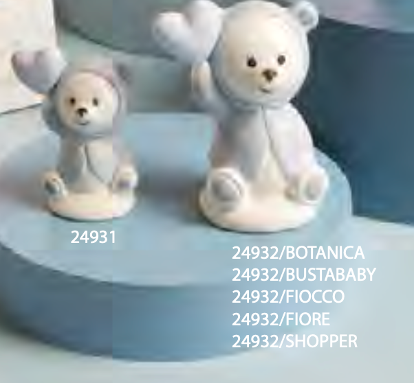 orsetto per bomboniera