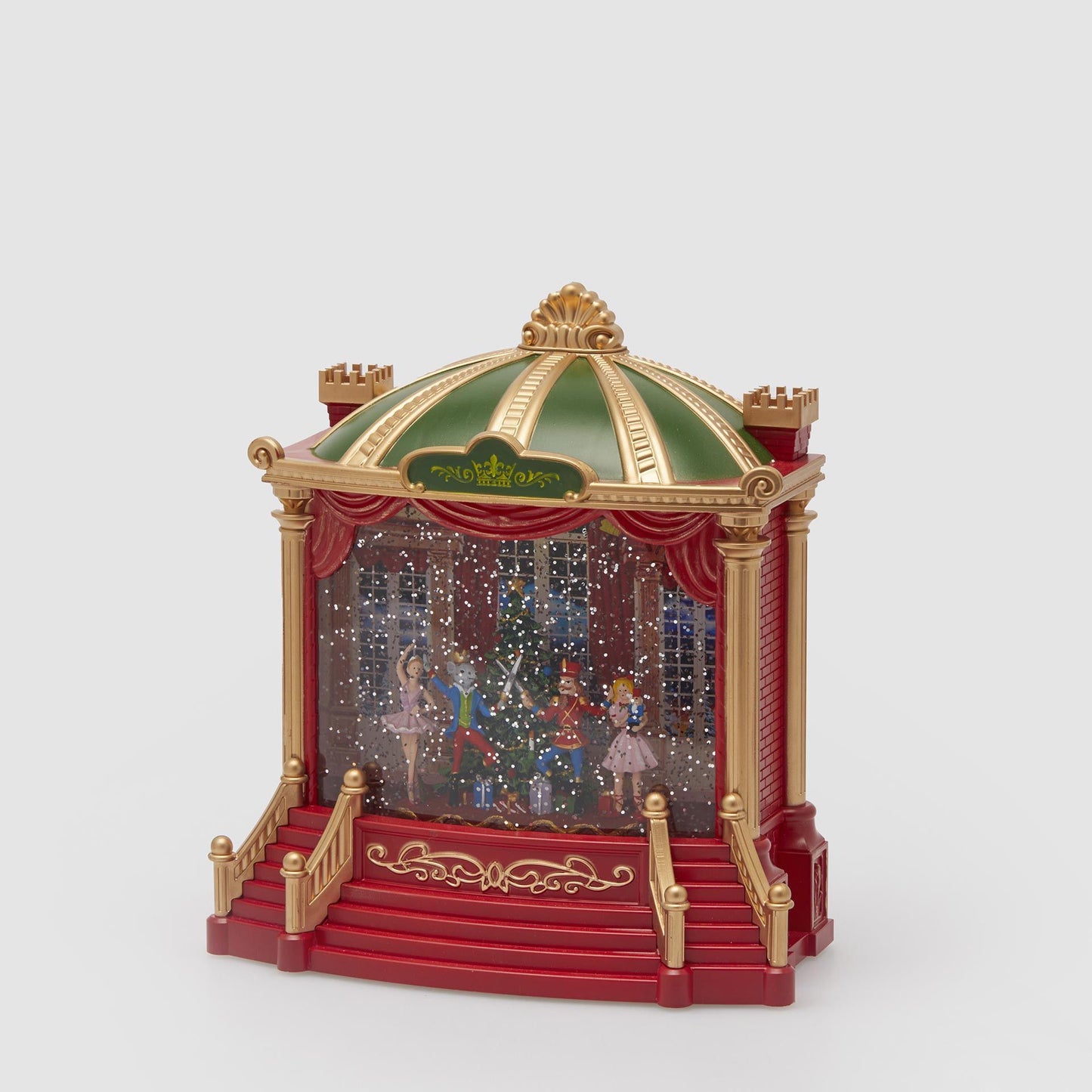 decoro reggia H.23 L.22 L.10 musica + led C4