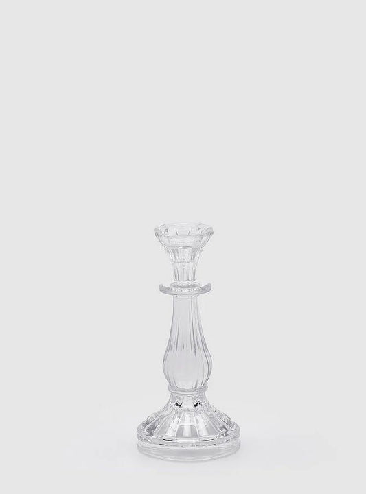 portacandela crystal sinuoso H.22 D.10 C4