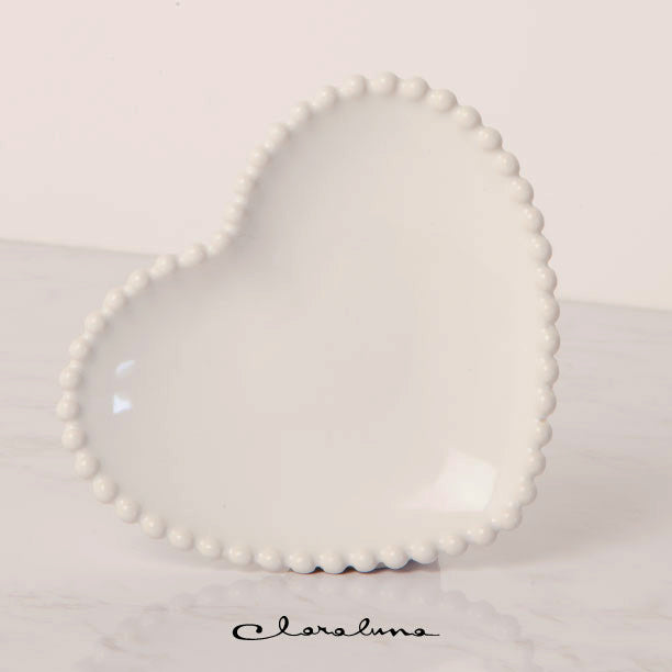 piattino cuore claraluna