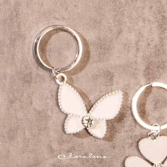 portachiavi farfalla