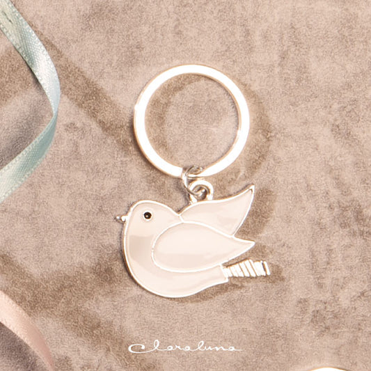 portachiavi colomba/comunione