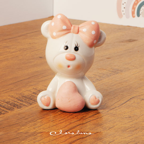 orsetto maschio e femmina bomboniera