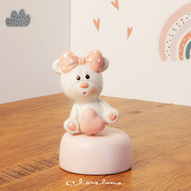 orsetto carillon bomboniera