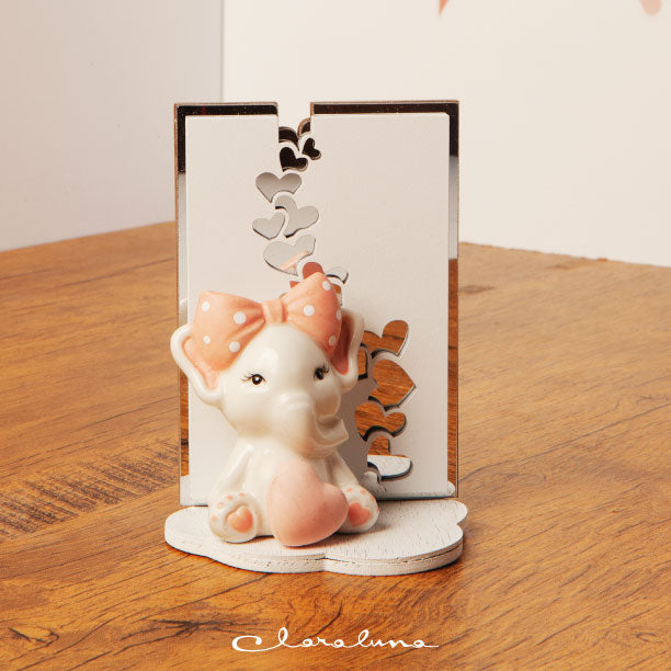 elefante con supporto