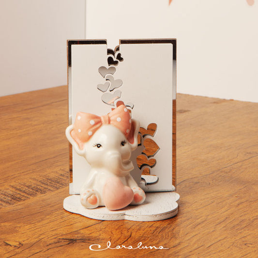 elefante con supporto