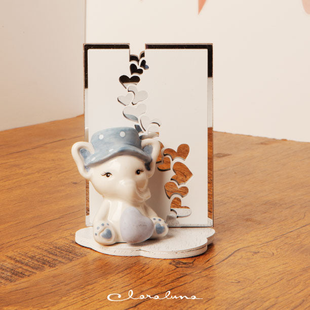 elefante con supporto