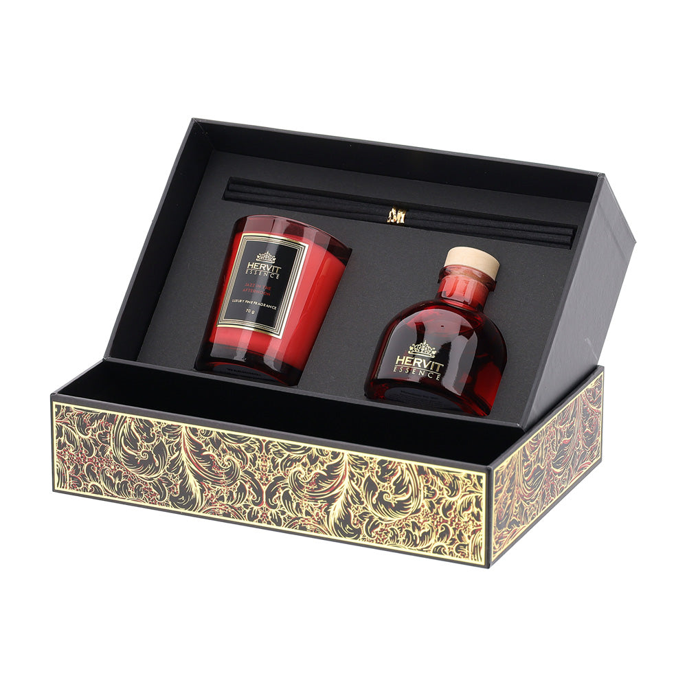 set profuma ambiente e candela