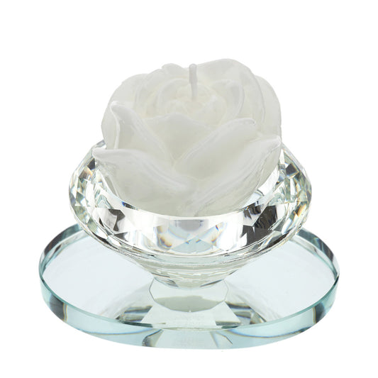 porta tea light in cristallo