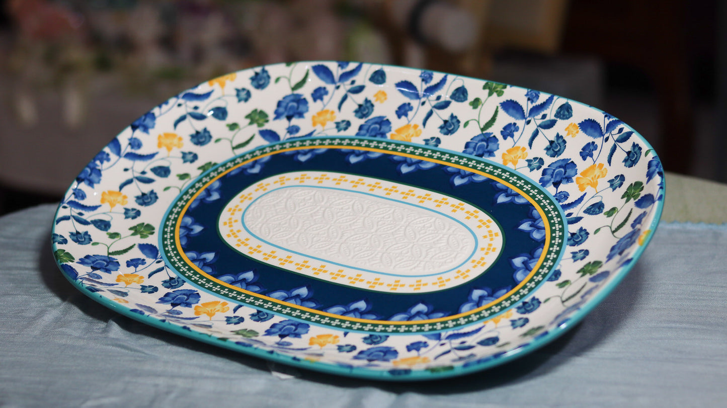 Rhapsody Vassoio Oblungo Blue - Maxwell&Williams™