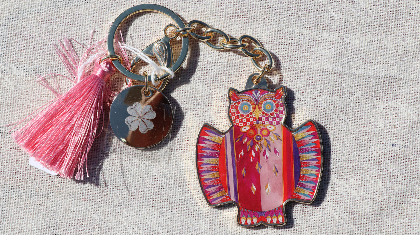 Portachiavi Civetta (Diverse fantasie)