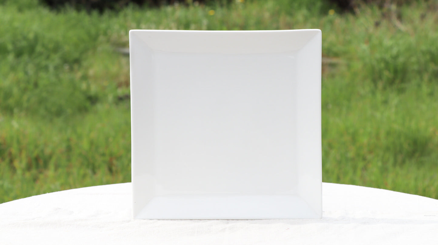 PORCELLANA BIANCA "Prato" - SET DA 6