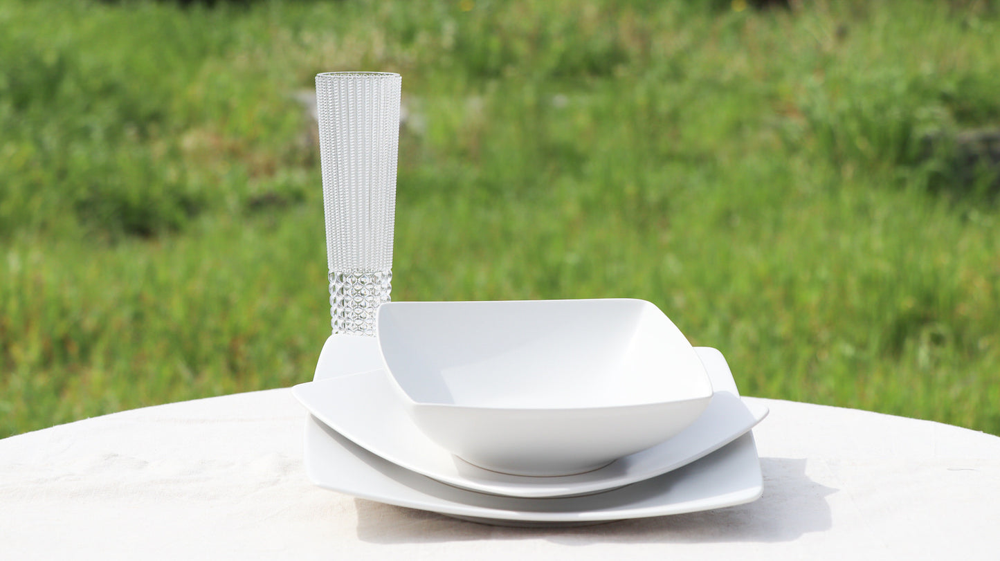 EXCELSA SET DA 6 - BIANCO OPACO