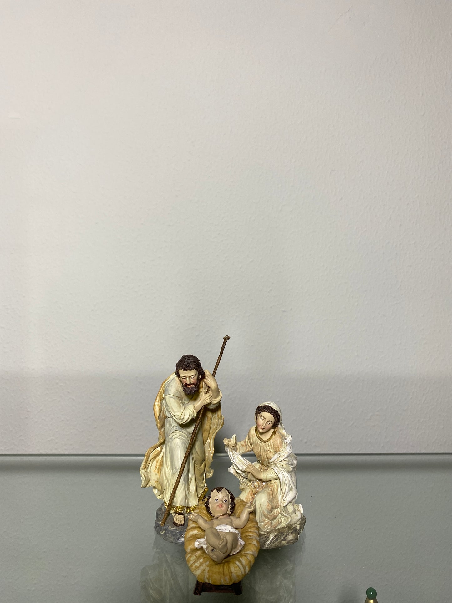 natività in resina 3 pezzi