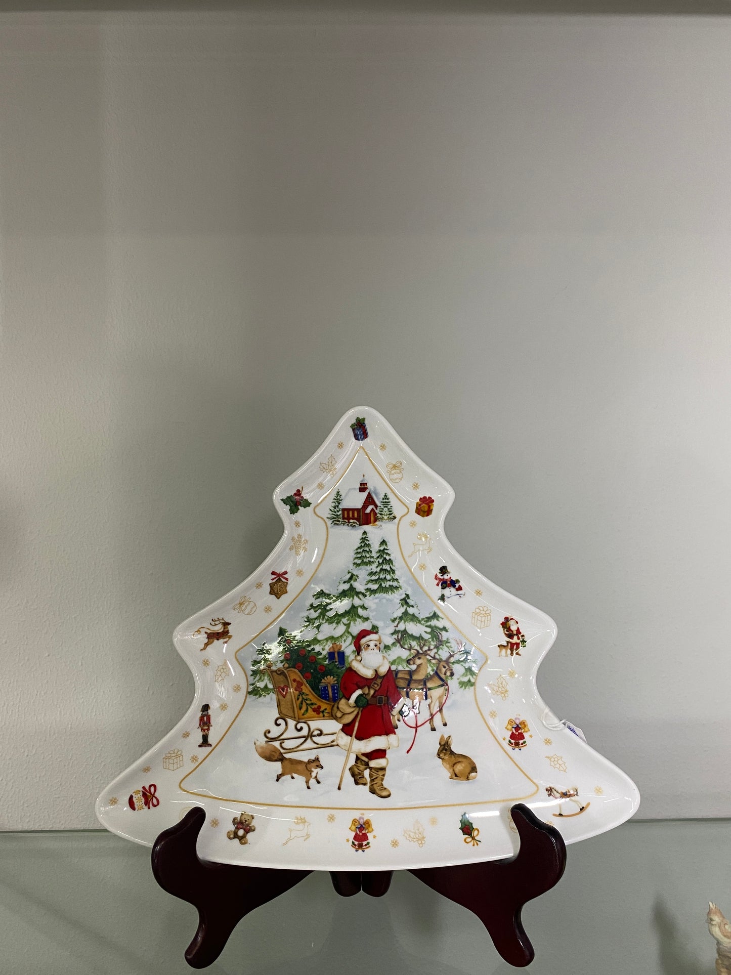 vassoio albero natale weissestal