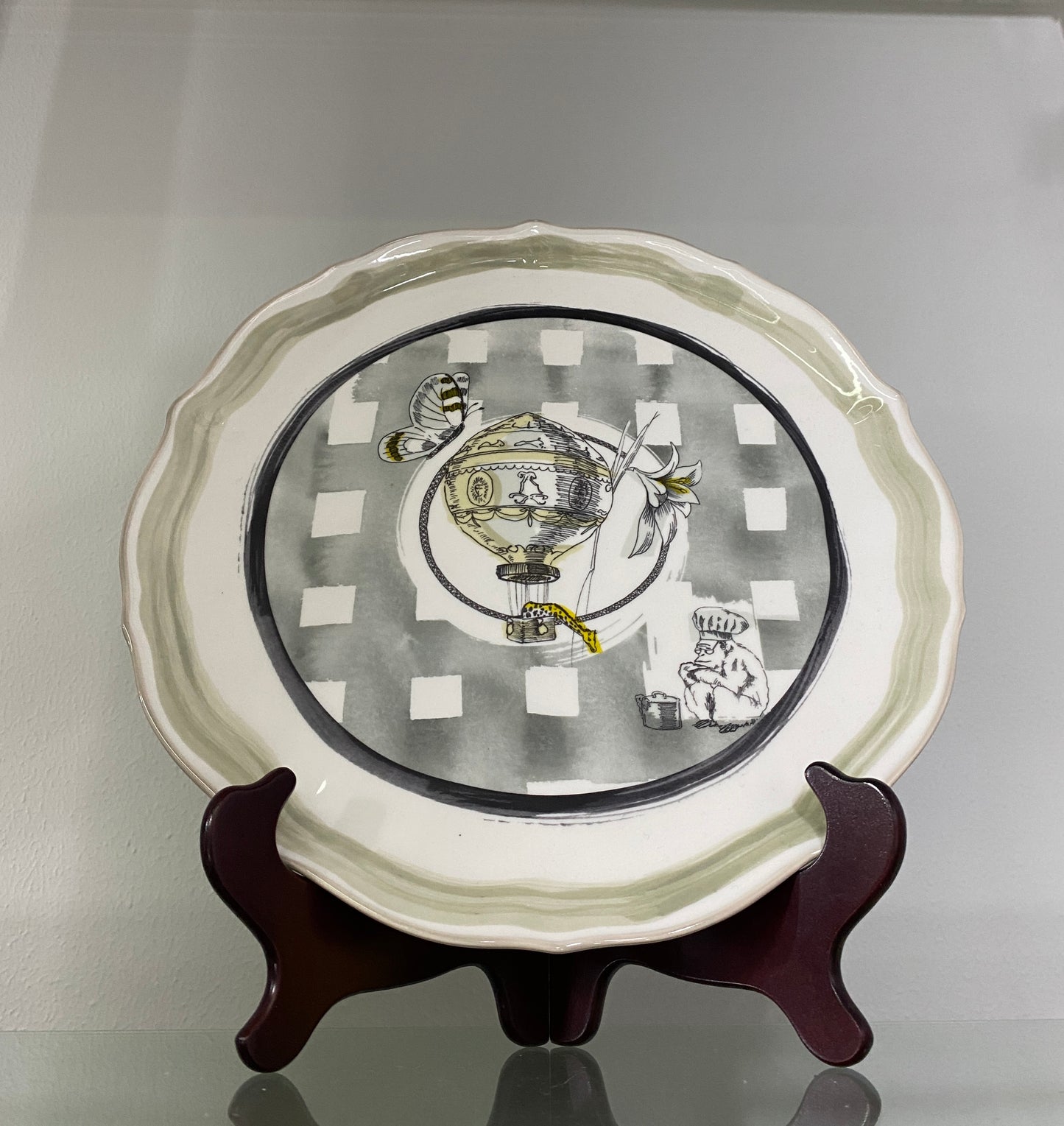 Piatto torta Baci Milano