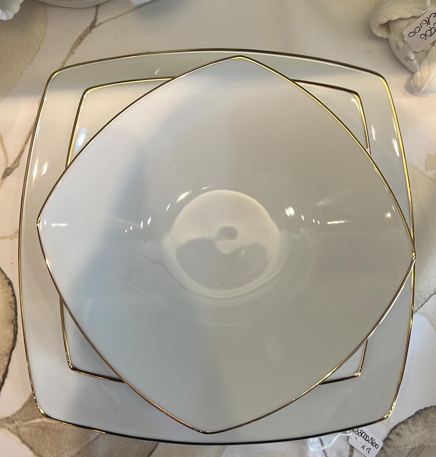 piatto venus gold line servizio da 6