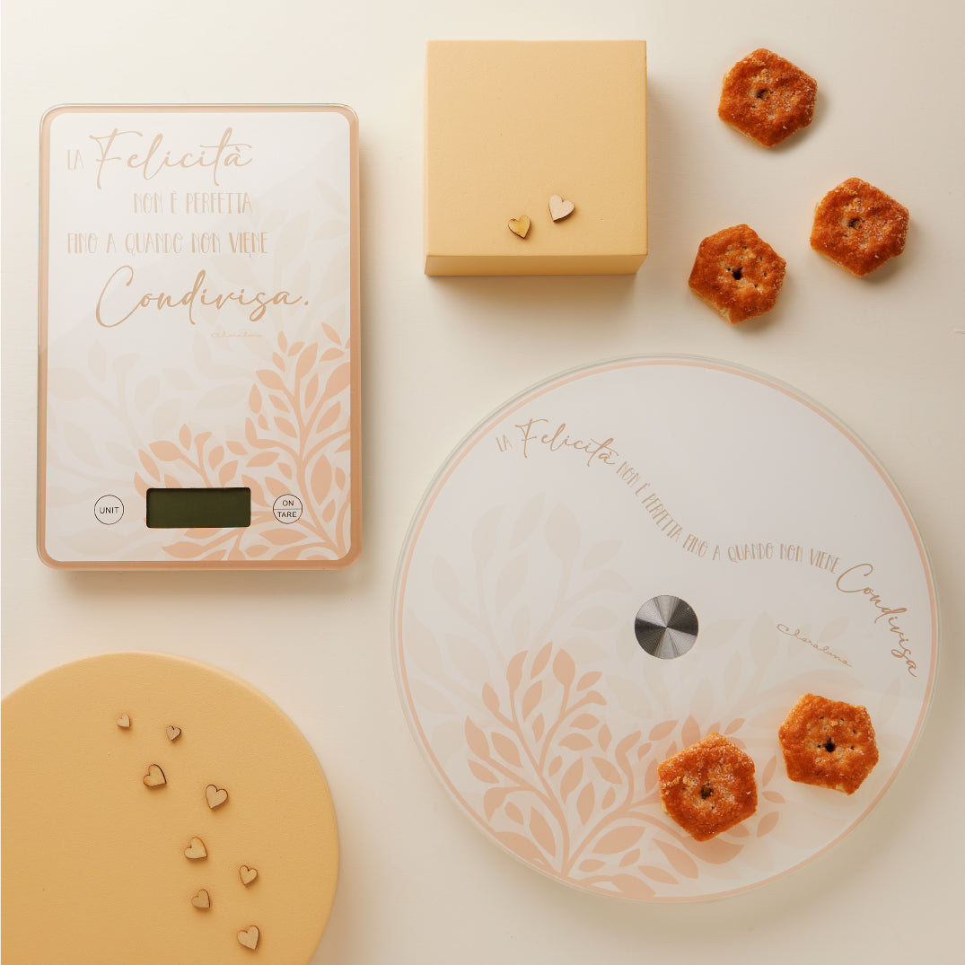 Vassoio girevole cuore rosa