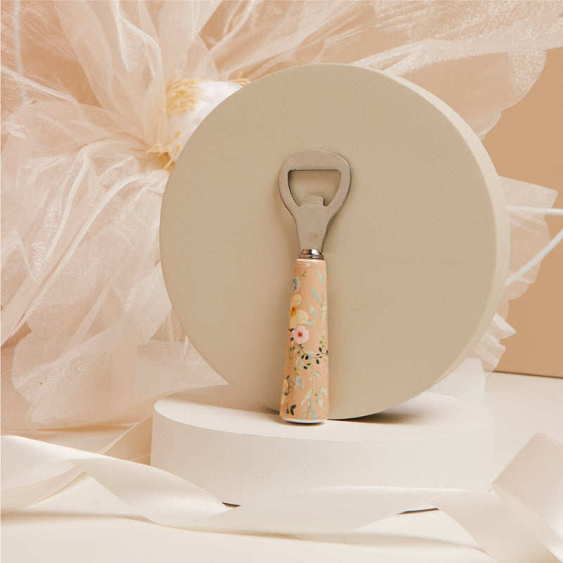 APRIBOTTIGLIE H 13.5 CM DECORAZIONE FLOREALE