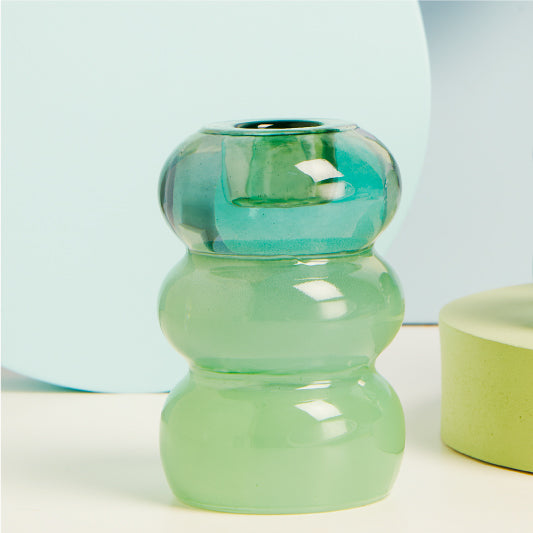 CANDELABRO GRANDE VERDE Ø 6.3X9.5 CM