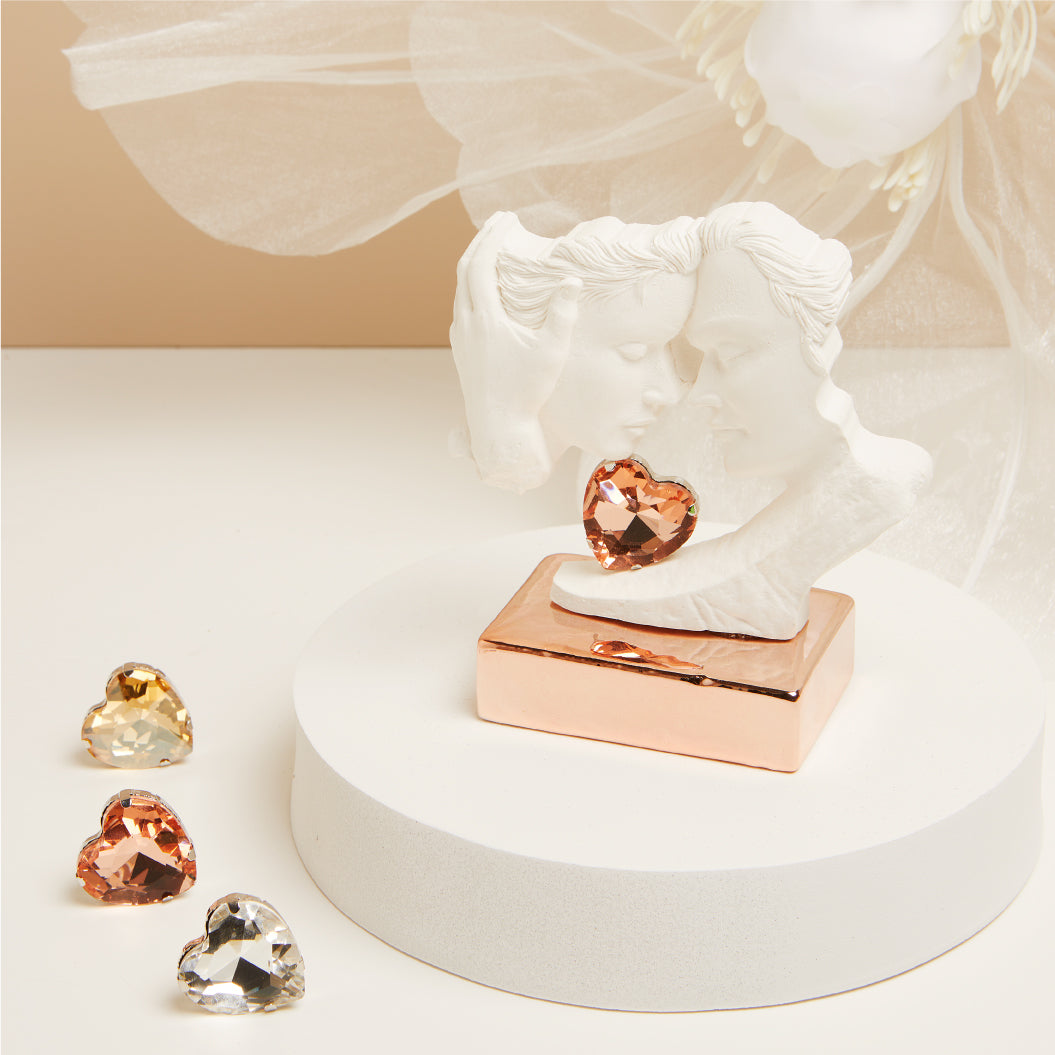 "Coppia innamorati" base oro rosa