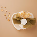 Scatolina in gesso con chiffon verde