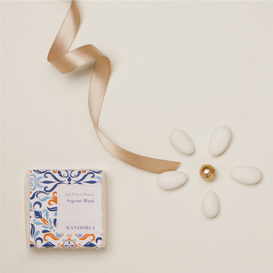 SAPONE MANDORLA - NO PIATTINO 6X6X1.5 CM