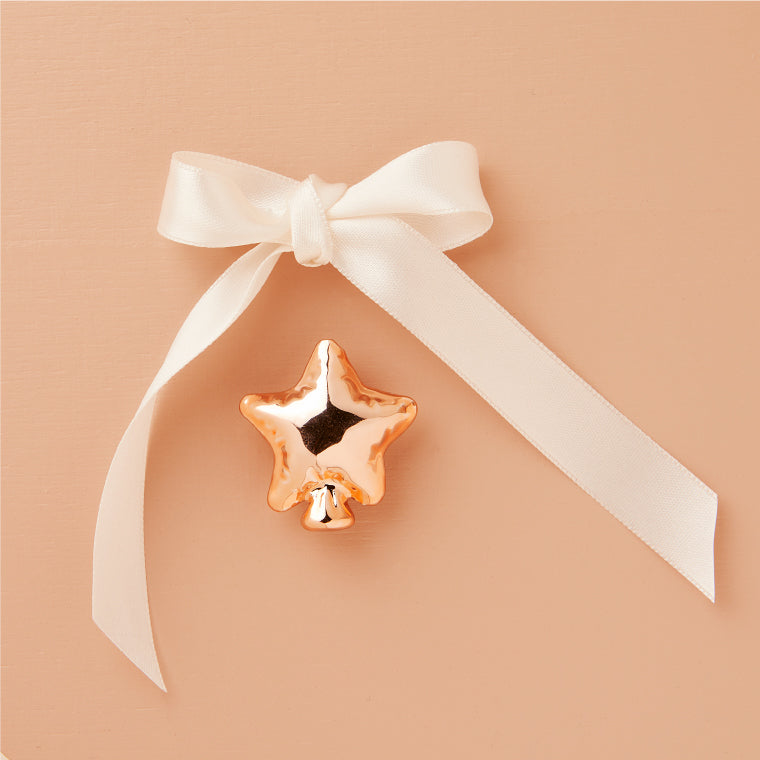 Calamita stella oro rosa