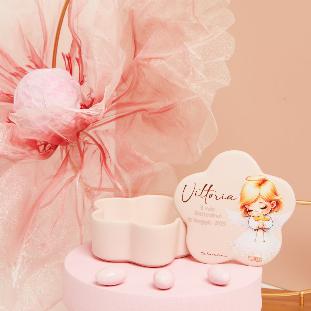 Candela rosa angioletto